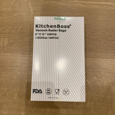 thumbnail image of KitchenBoss Vacuum Sealer Bags - Compatible with FoodSaver Vacuum Sealer Bags