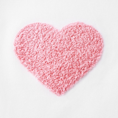 Image of product Embroidered Heart Towels, Set of 2 by Williams Sonoma
