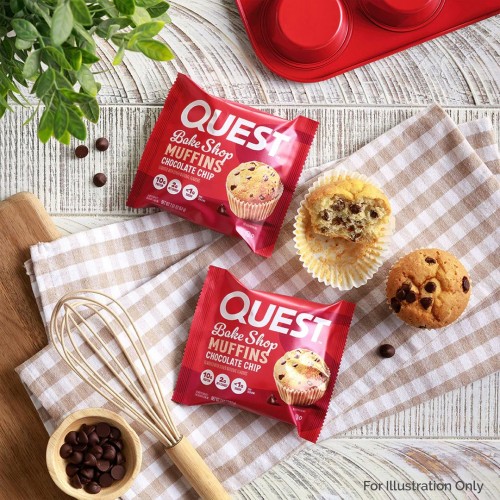 Image of product Bake Shop Chocolate Chip Muffins by Quest