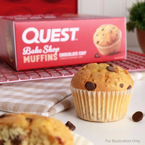 Image of product Bake Shop Chocolate Chip Muffins by Quest