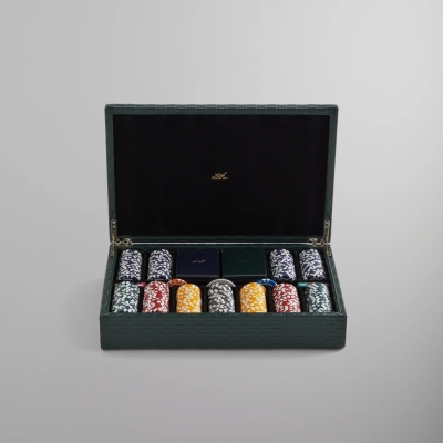 Image of product Kith Monogram Poker Set in Saffiano Leather by Kith