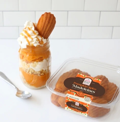 Image of product Pumpkin Spice Madeleines by Sugar Bowl Bakery