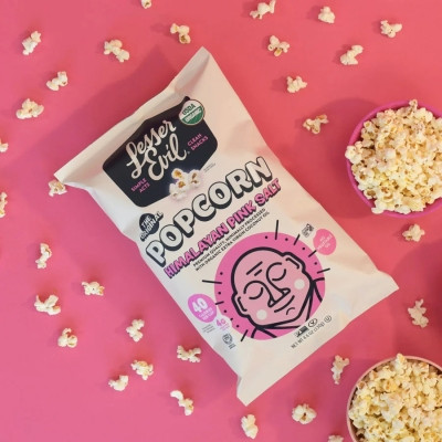 Image of product Himalayan Pink Salt Organic Popcorn by Lesser Evil