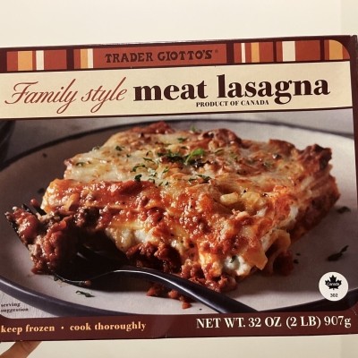 Image of product Family Style Meat Lasagna by Trader Joe's