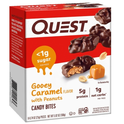 Image of product Gooey Caramel Candy Bites by Quest Nutrition