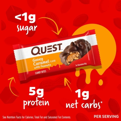 Image of product Gooey Caramel Candy Bites by Quest Nutrition