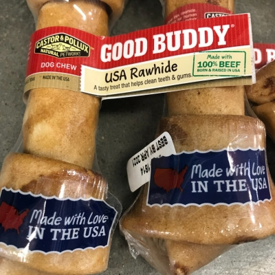 Image of product Good Buddy USA Rawhide by Castor & Pollux