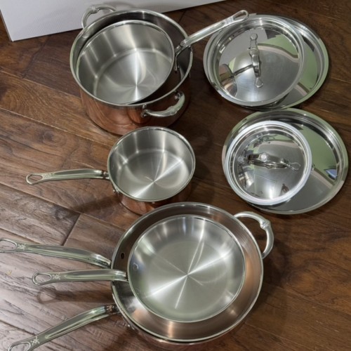 Image of product CopperBond 10-Piece Cookware Set by Hestan