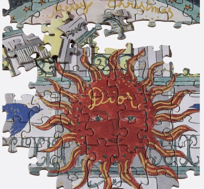 Image of product Multicolor 30 Montaigne Hot Air Balloon 1,000-Piece Puzzle by Dior