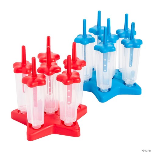 Image of product Patriotic Star Popsicle Molds by Original Trading
