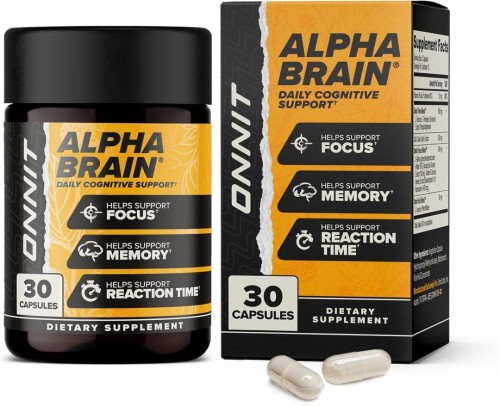 Image of product Alpha Brain Nootropic Brain Supplement by ONNIT