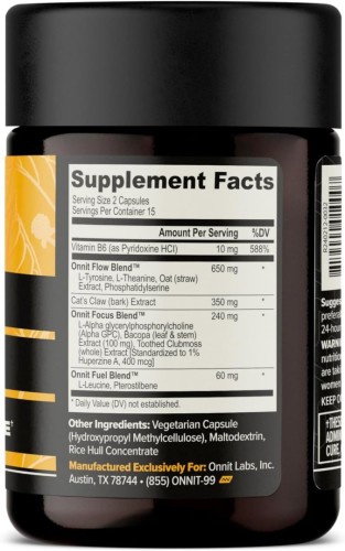 Image of product Alpha Brain Nootropic Brain Supplement by ONNIT