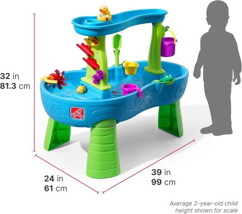 Image of product Rain Showers Splash Pond Toddler Water Table by Step2