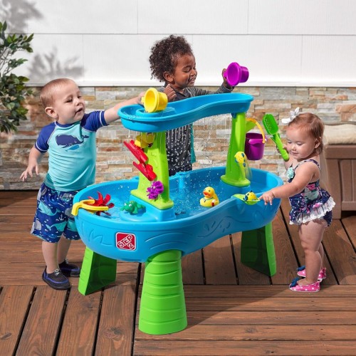 Image of product Rain Showers Splash Pond Toddler Water Table by Step2