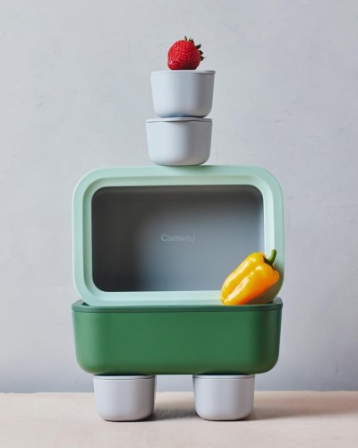 Image of product 14pc Glass Food Storage Container Set by Caraway