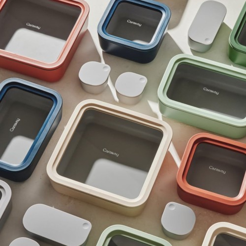 Image of product 14pc Glass Food Storage Container Set by Caraway