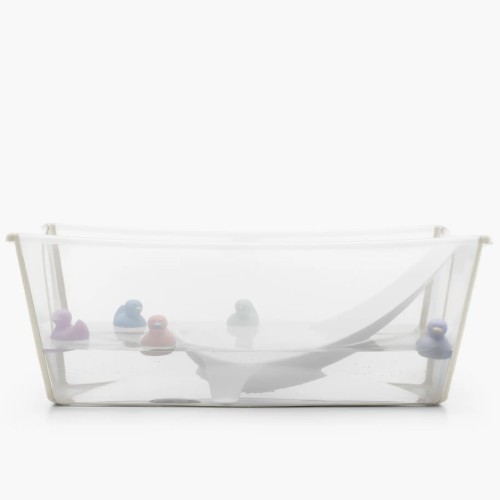 Image of product Flexi Bath® Foldable Baby Bath Tub with Temperature Plug & Infant Insert by Stokke