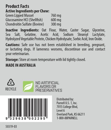 Image of product Mobility Chews Hip & Joint Supplement for Dogs Sale price by Glyde