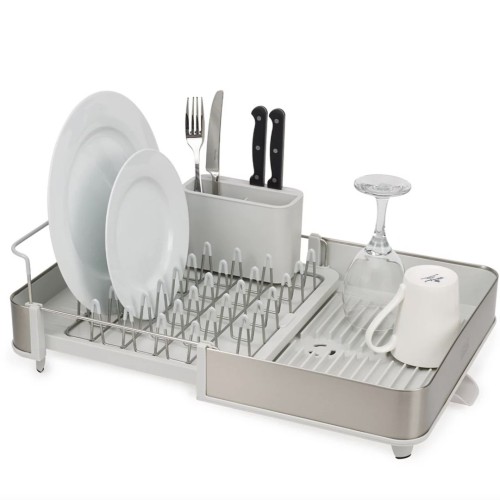 Image of product Extend™ Steel Expandable Dish Rack by Joseph Joseph