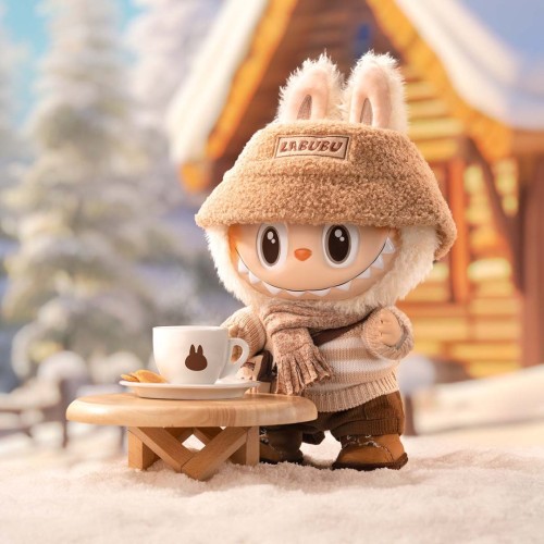Image of product THE MONSTERS - DRESS BE LATTE Vinyl Plush Doll by Pop Mart