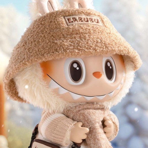 Image of product THE MONSTERS - DRESS BE LATTE Vinyl Plush Doll by Pop Mart