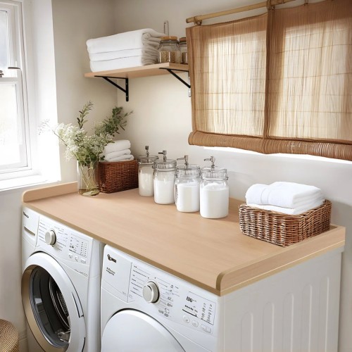 Image of product Washer Dryer Countertop with Edge Rails by Kaboon