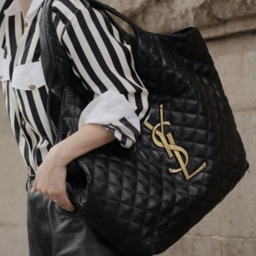 Image of product ICARE in Quilted Napa by Saint Laurent