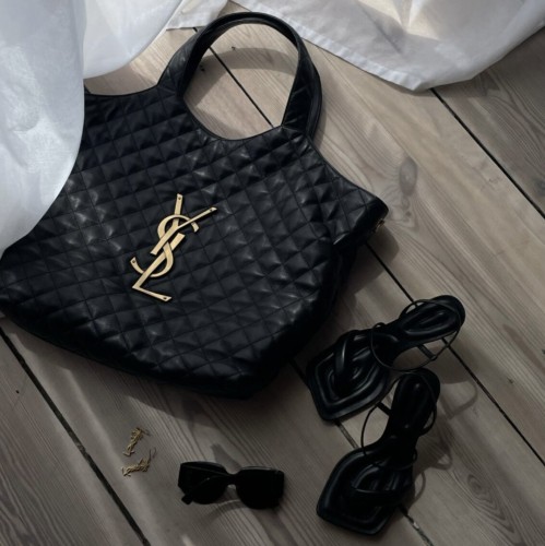 Image of product ICARE in Quilted Napa by Saint Laurent