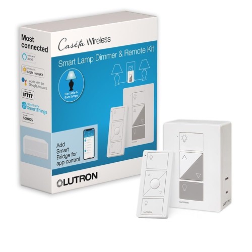 Image of product Caseta Smart Plug-In Lamp Dimmer Switch Kit with Pico Remote by Lutron