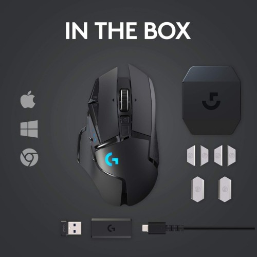 Image of product G502 Lightspeed Wireless Gaming Mouse with Hero 25K Sensor by Logitech