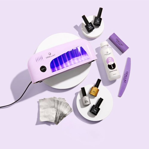 Image of product At‑Home Gel Nail Starter Kit by Opallac