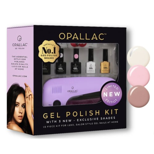 Image of product At‑Home Gel Nail Starter Kit by Opallac