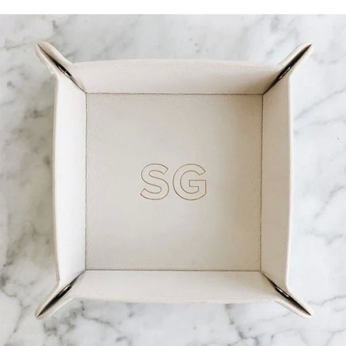 Image of product Square Valet Tray by Leatherology