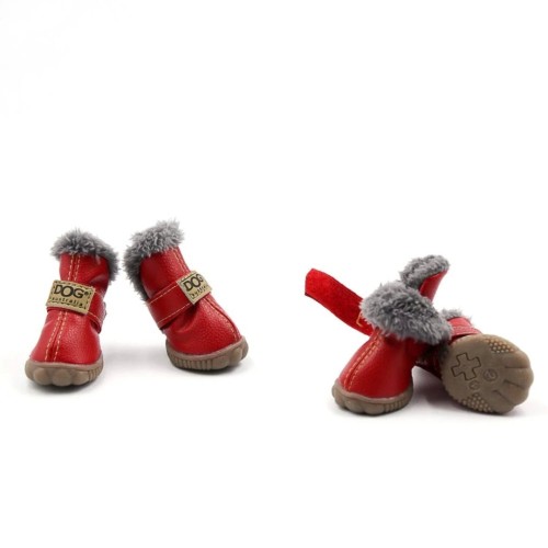 Image of product Dog Australia Waterproof Fleece-Lined Warm Dog Snow Boots by Unbranded