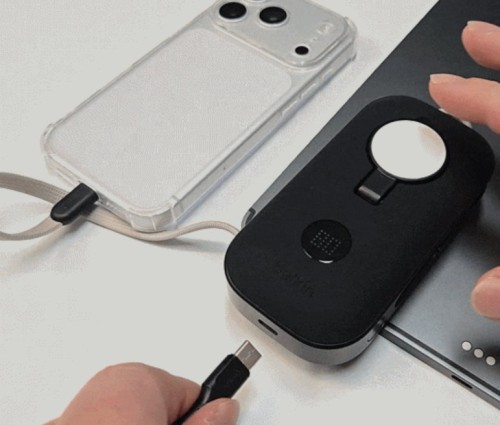 Image of product BoostCharge Pro Power Bank 10K with Apple Watch Charger by Belkin