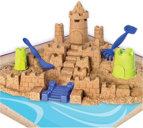 Image of product Beach Sand Kingdom Playset by Kinetic Sand