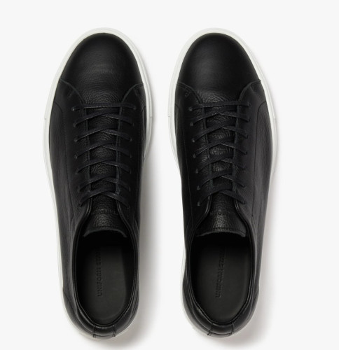 Image of product Relaxed Sneaker Black Leather Mens by Uniform Standard