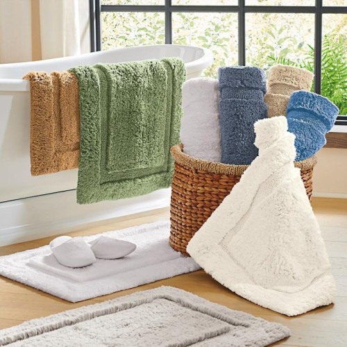 Image of product Resort Collection™ Skid-resistant Bath Rug by Frontgate