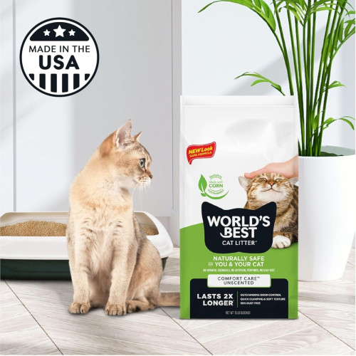 Image of product Comfort Care Unscented by World's Best Cat Litter
