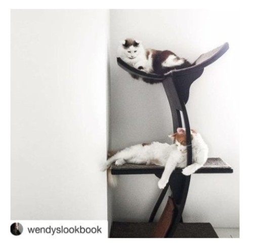 Image of product Lotus Cat Tower by Refined Feline