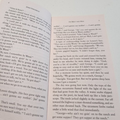 Image of product Of Mice and Men by John Steinbeck