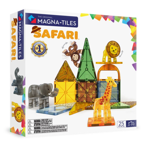 Image of product Safari 25 Piece Set by MAGNA-TILES
