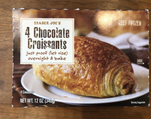 Image of product 4 Chocolate Croissants by Trader Joe's