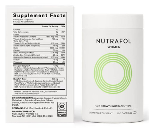 Image of product Nutrafol Women Hair Growth Supplements by Nutrafol