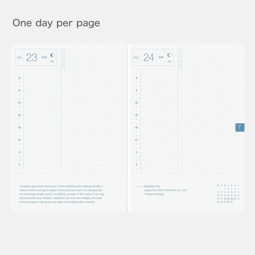 Image of product Techo Planner by Hobonichi