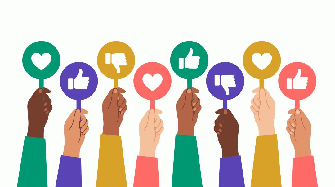 Many features of an online forum